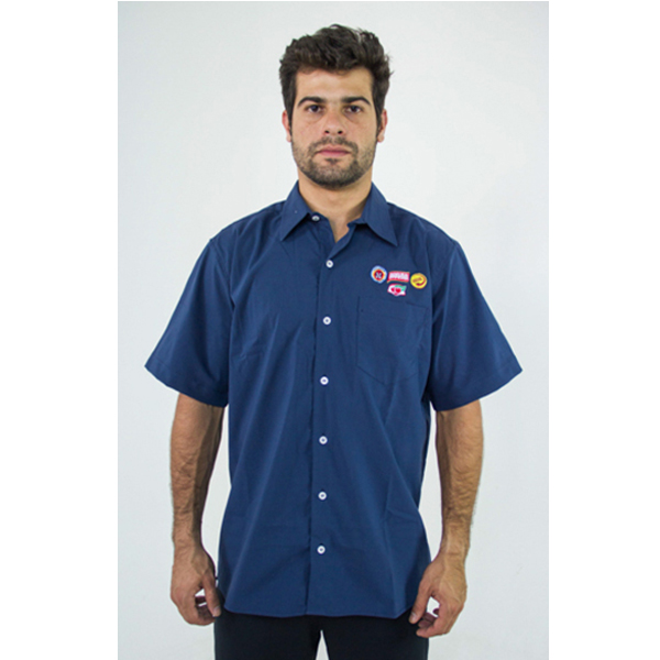Camisa social Manga Curta Classic